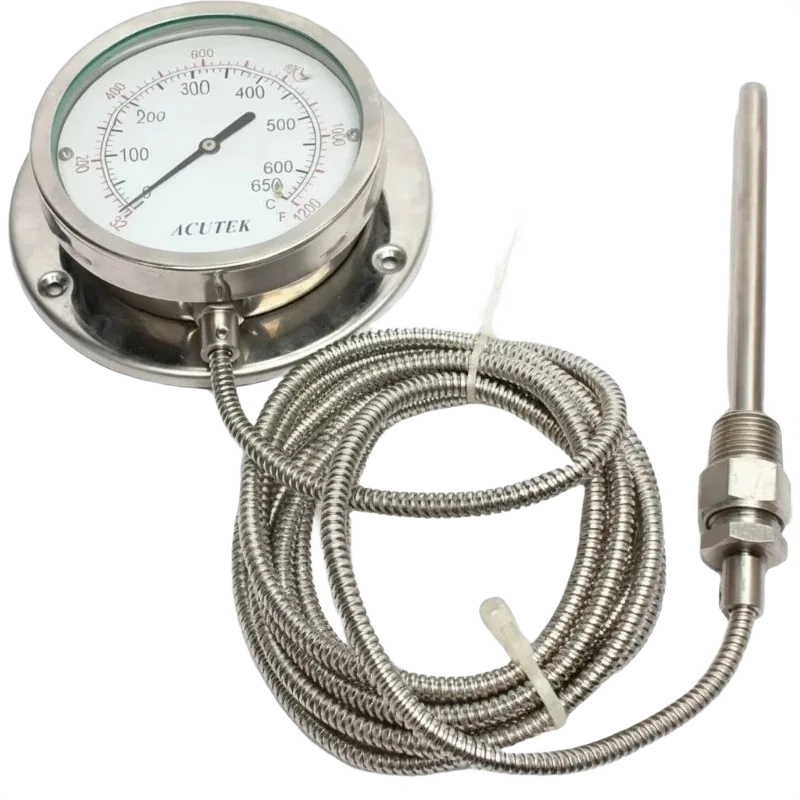 T2-Gas filled Filled Temperature Gauge